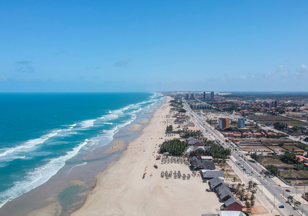 A Praia do Futuro, em Fortaleza, já foi cenário do filme de Karim Ainouz, em 2014. 