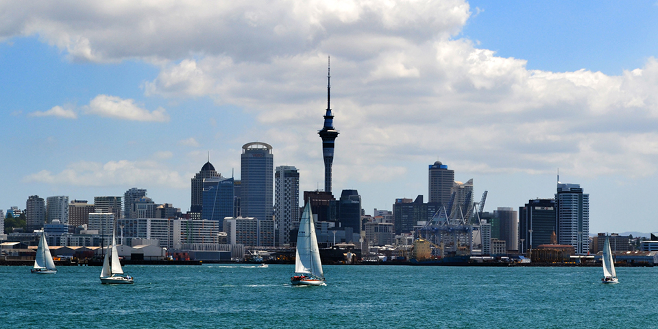 Auckland é conhecida como a cidade das velas