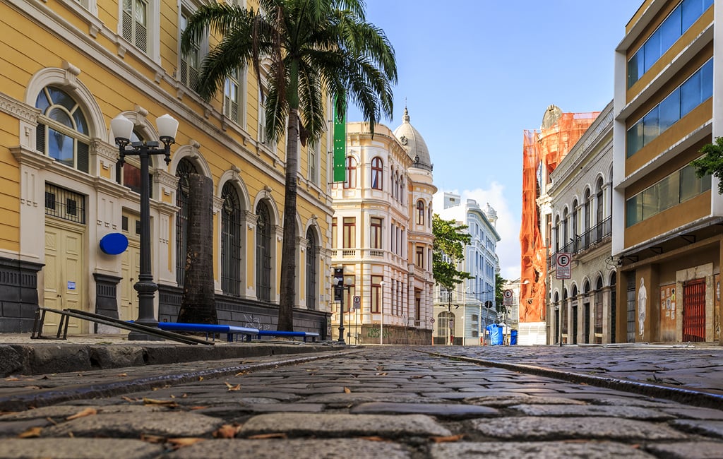 A rua do Bom Jesus é a mais antiga de Recife
