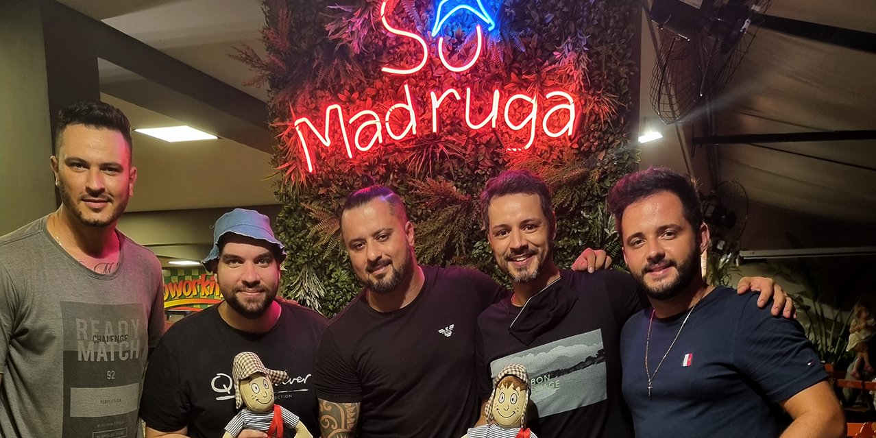 Wallace Augusto, Marcello Oliveira, Rômulo Neto, Raphael Ursino e Clayton Mendes