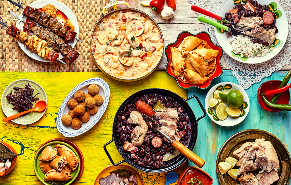 A gastronomia brasileira é multicultural e cheia de sabores únicos.