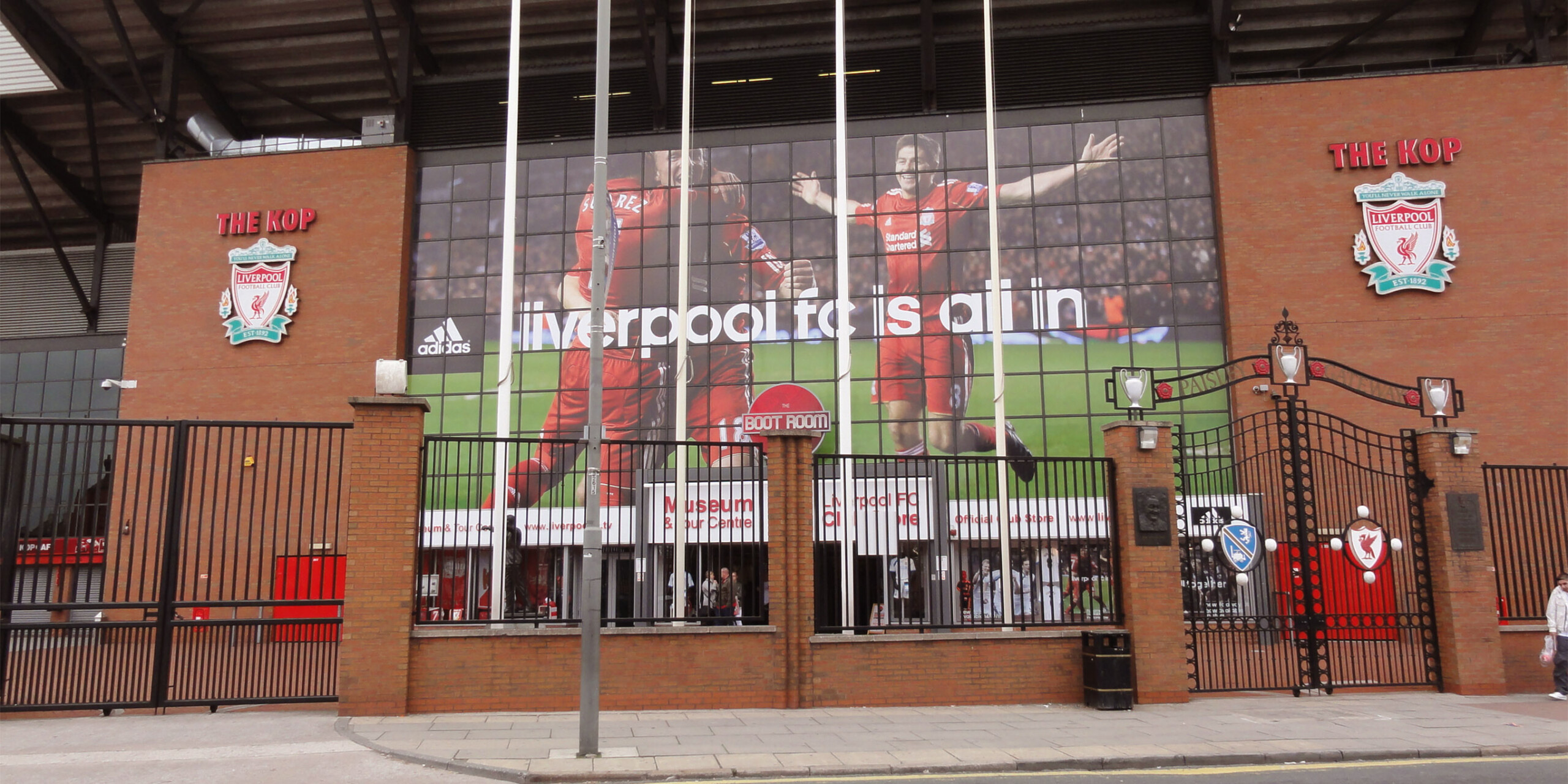 Anfield, estádio do Liverpool