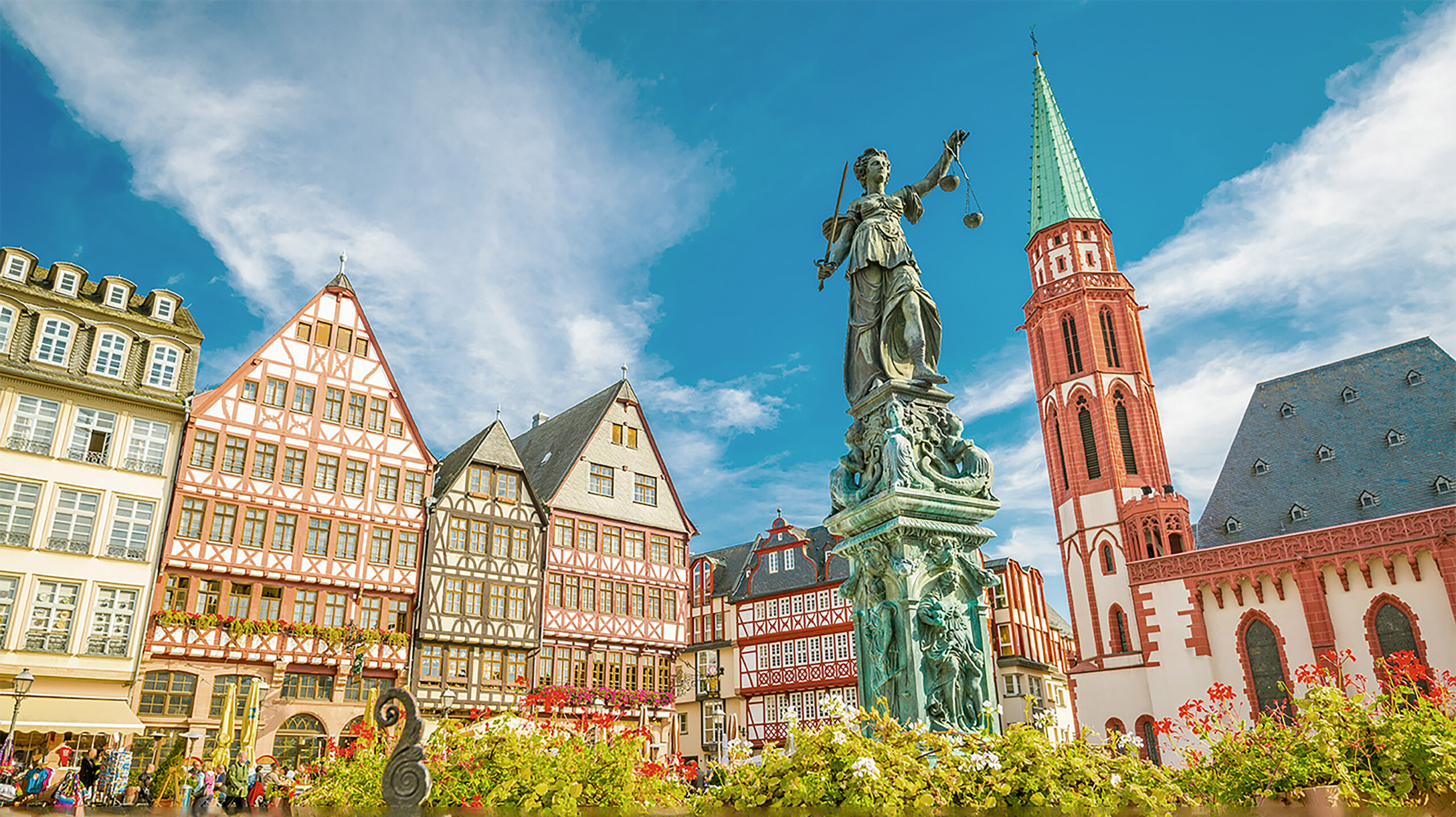 Frankfurt: um dos principais centros financeiros da Alemanha e Europa