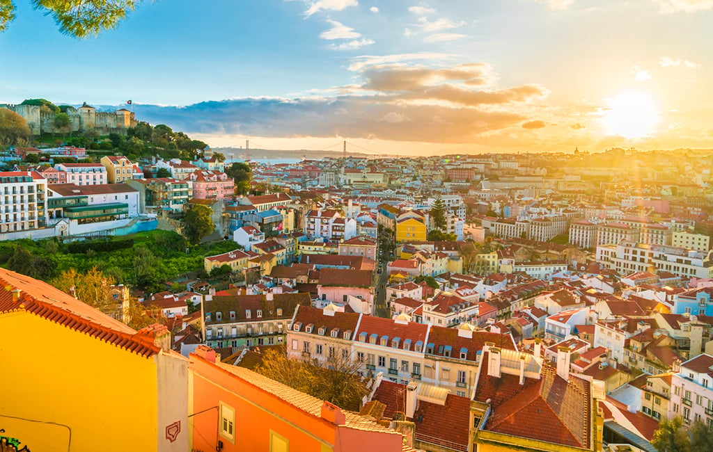 Os miradouros de Lisboa oferecem lindas vistas