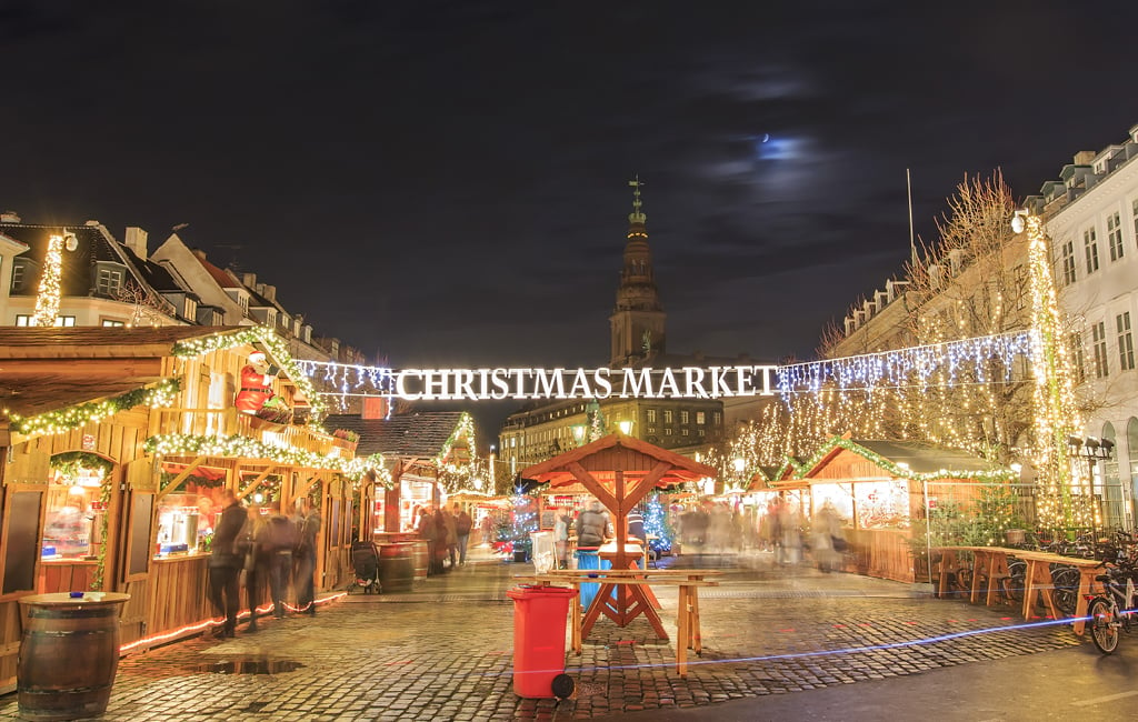 O Højbro Plads Julemarked é um tradicional Mercado de Natal