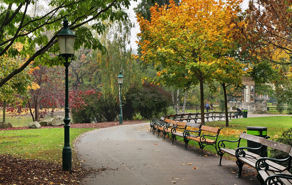 Caminhe pelo Stadtpark