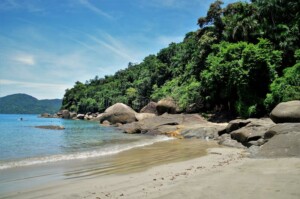 Praias tranquilas em SP | Praia Domingas Dias | Conexão123