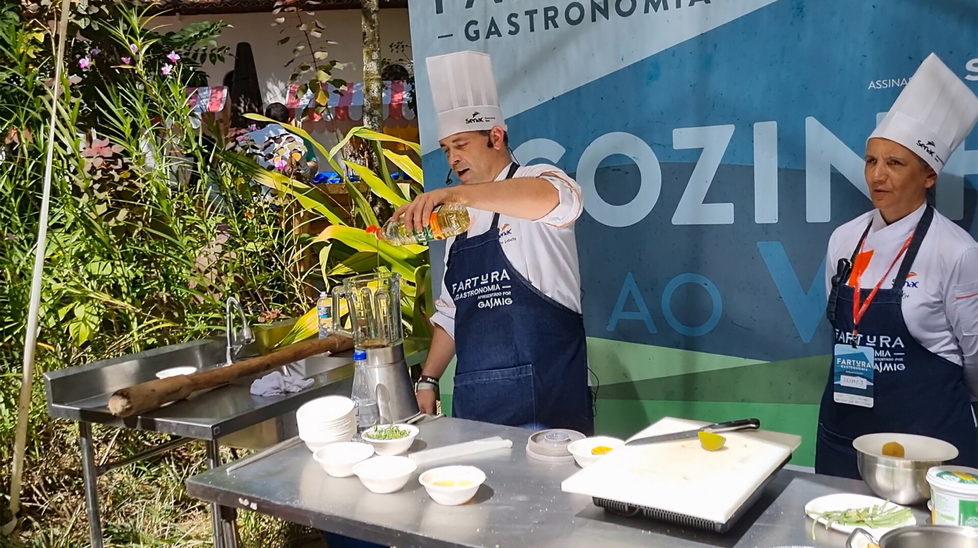 Renomados chefs do Brasil cozinham ao vivo no Festival Fartura Gastronomia 2022