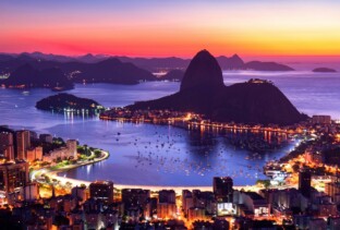 Rio de Janeiro é eleito o 8º melhor destino no mundo para se casar | Anoitecer no Rio de Janeiro | Conexão123