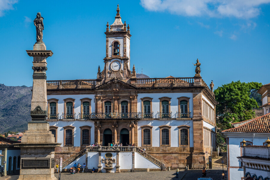 Ouro Preto é a cidade dos chafarizes | Chafariz do Museu da Inconfidência | Conexão123