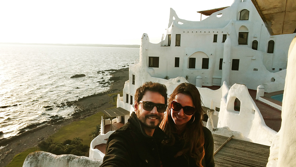 A Casapueblo foi inspirada nas construções de Santorini, na Grécia