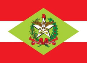 Estado de Santa de Catarina | Bandeira de Santa Catarina | Conexão123