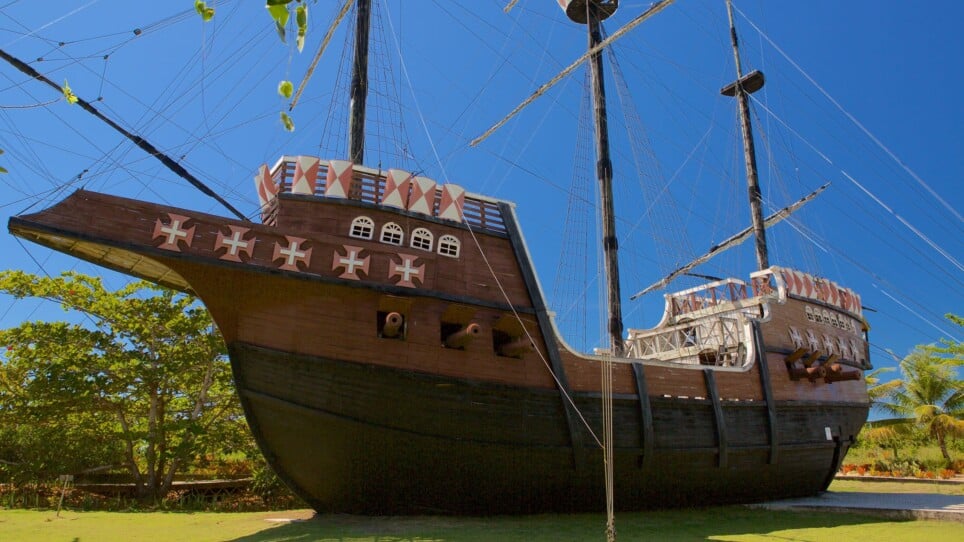 Porto Seguro abriga uma réplica da nau portuguesa que chegou ao Brasil em 1500 | Memorial do Descobrimento | Conexão123