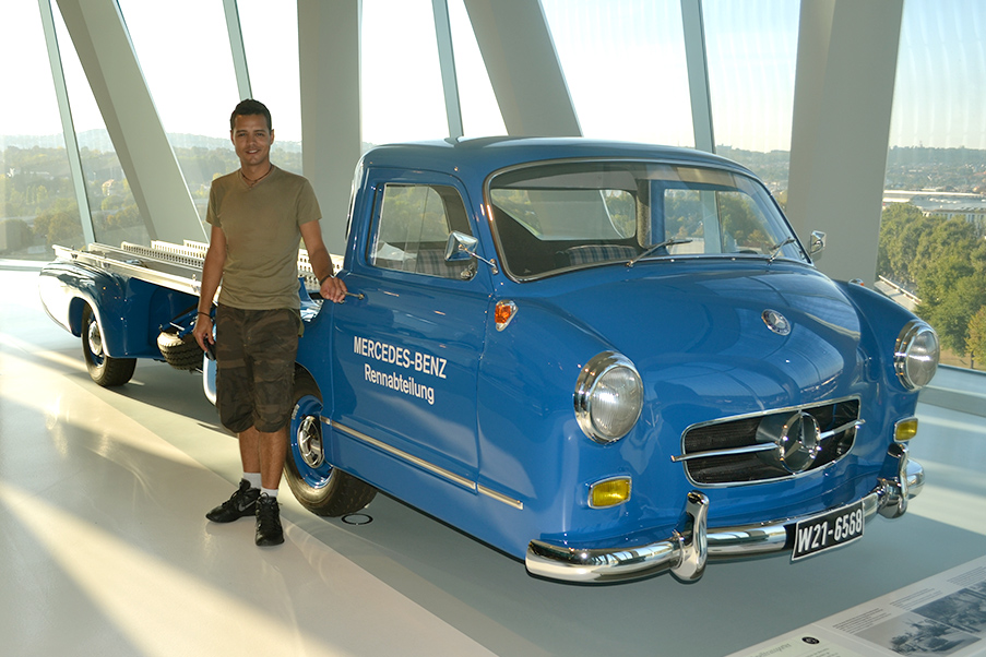 Mercedes Benz transportador de carros de corrida, de 1954 -1955