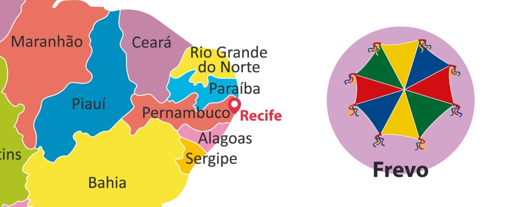 Folclore brasileiro: destinos nacionais para celebrar a data | Frevo | Conexão123