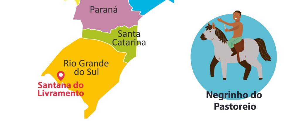 Folclore brasileiro: destinos nacionais para celebrar a data | Negrinho do Pastoreio | Conexão123