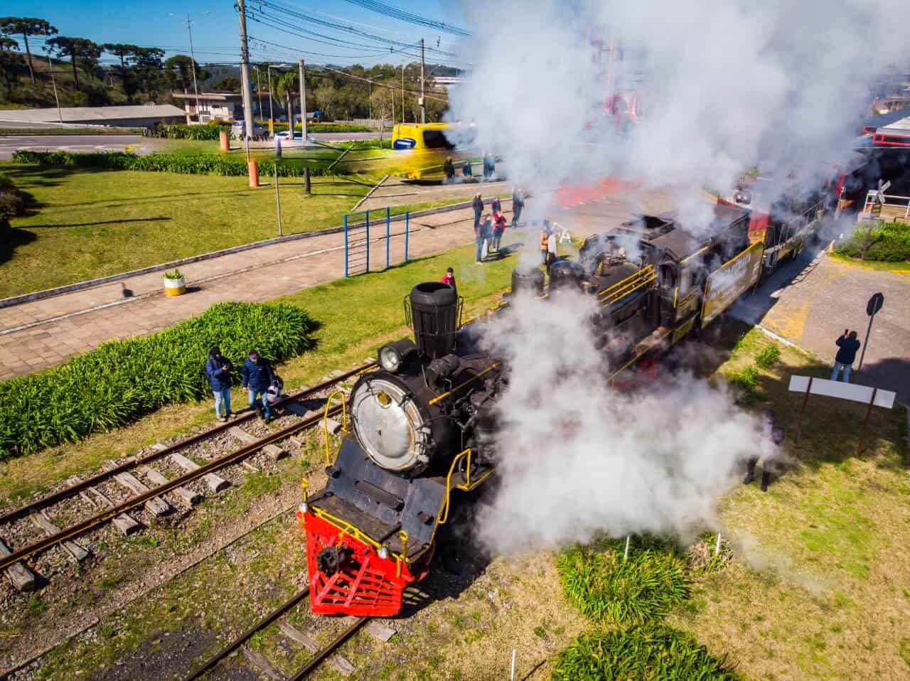 Maria-fumaça: passeios pelo Brasil em charmosas locomotivas | Maria-fumaça Serra Gaúcha | Conexão123