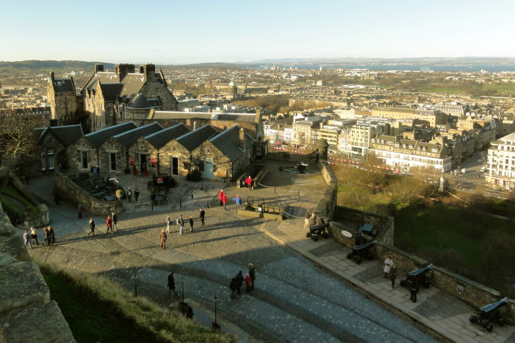 O espetacular Castelo de Edimburgo