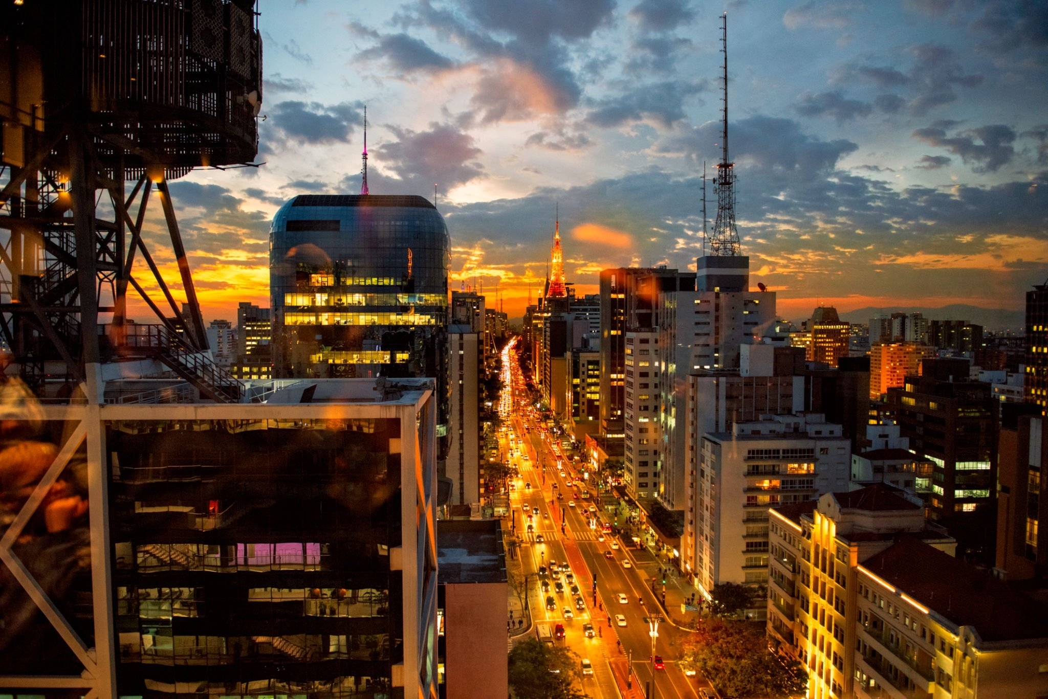 Álbum de viagem: conheça 10 lugares instagramáveis no Brasil | Vista aérea de São Paulo | Conexão123