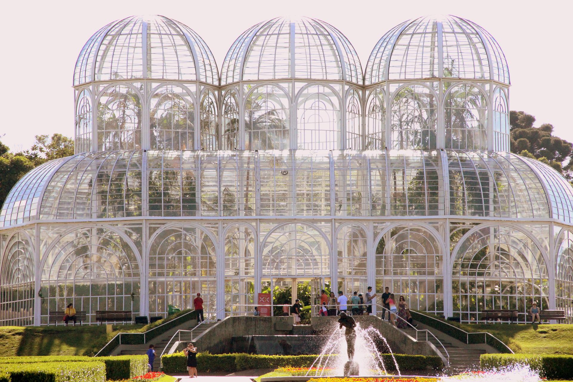 Destinos nacionais para viagem entre irmãos em Curitiba, Paraná | Jardim Botânico de Curitiba | Conexão123
