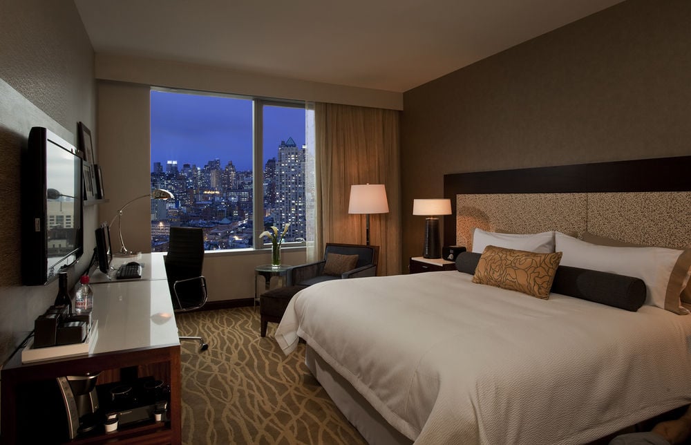 Onde se hospedar em Nova York: os melhores hotéis | Vista de um dos quartos do Intercontinental | Conexão123