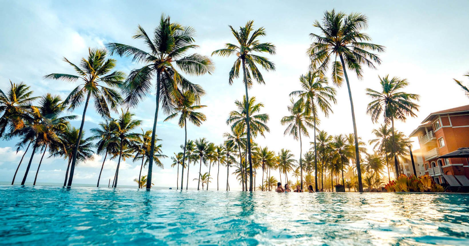 Resorts all inclusive na Costa do Sauípe: desconto de até 25% em promoção da 123milhas | Imagem da piscina do hotel | Conexão123