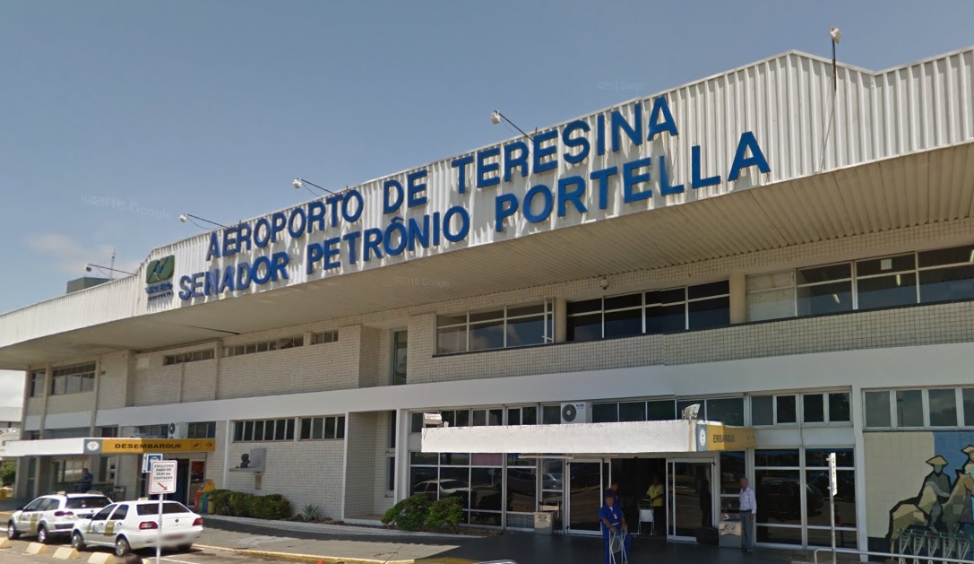 Aeroporto de Teresina volta a oferecer voos diretos para Fortaleza, capital do Ceará | Vista aérea do aeroporto | Conexão123