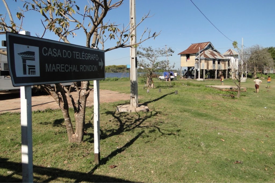Viagem de Carro ao Pantanal | A Casa do Telégrafo construída por Marechal Rondon fica no trajeto da Estrada Parque | Conexão123