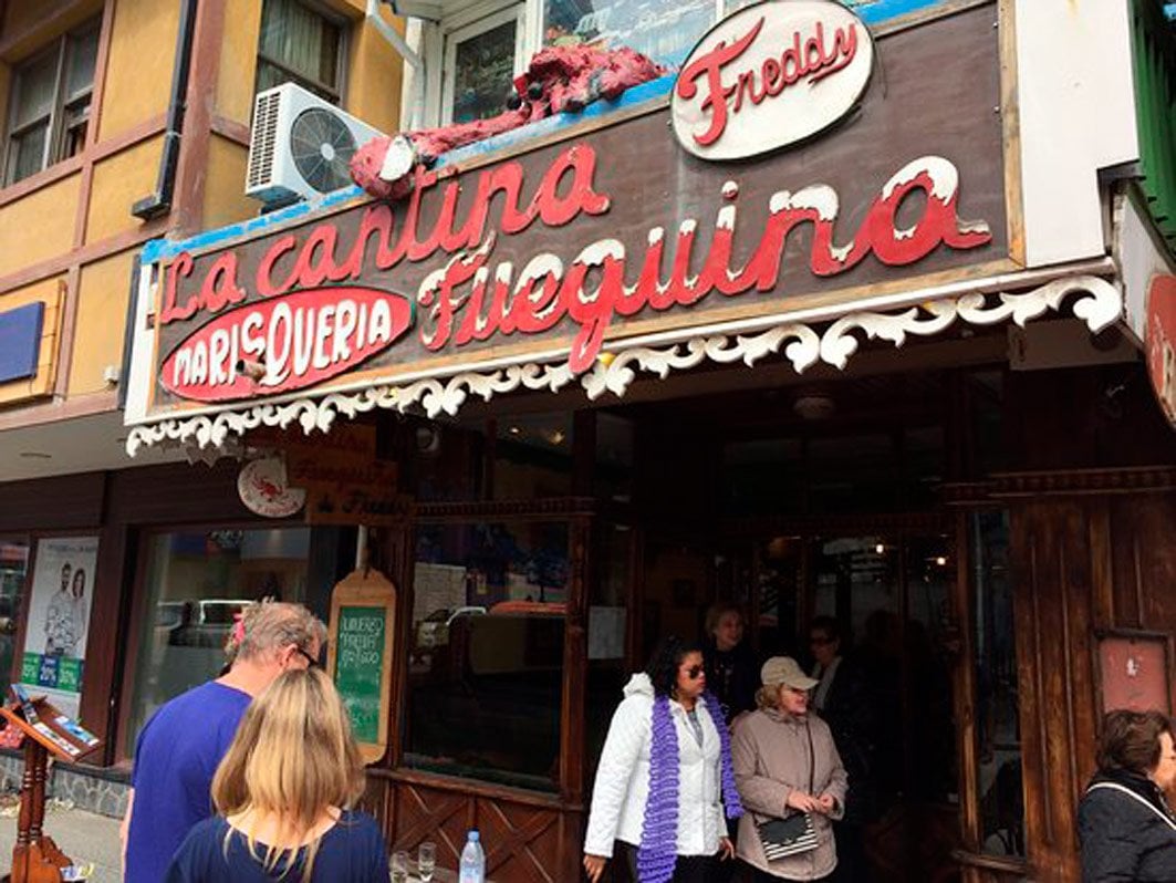 Lugares para comer em Ushuaia | Entrada da Cantina Fueguina de Freddy | Conexão123