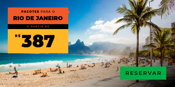 RESERVAR | Dica ao viajante | Top 10 destinos mais vendidos para janeiro | Top 1: Rio de Janeiro