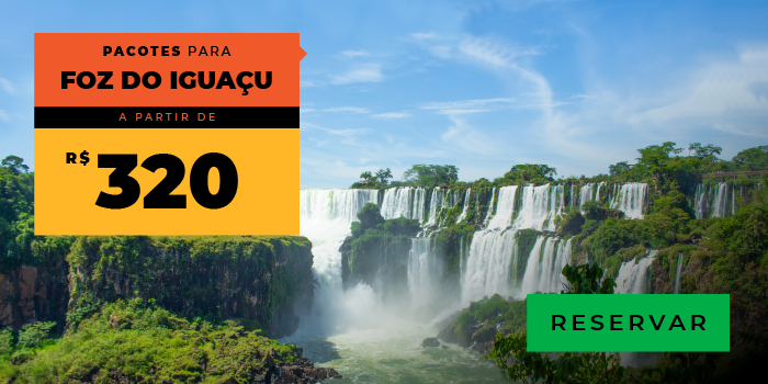 RESERVAR | Top 10 destinos mais vendidos para janeiro | Top 5: Foz do Iguaçu (PR) | Conexão123