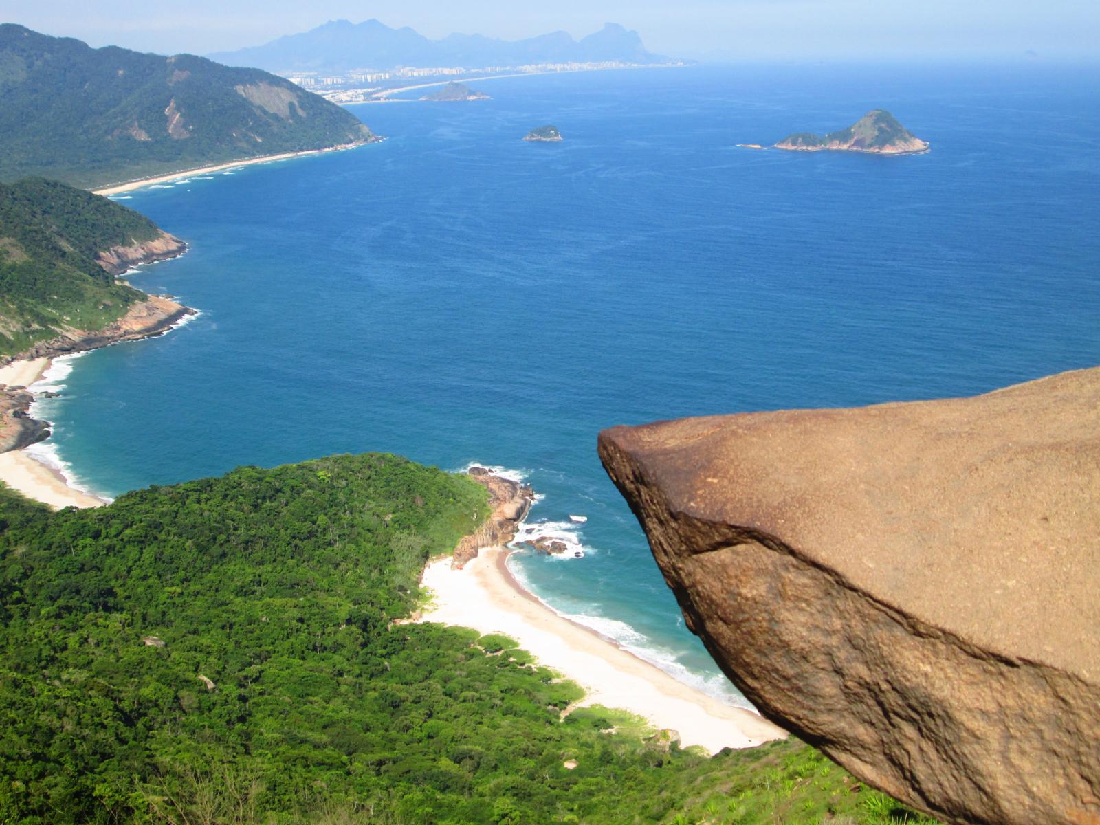 Bate e volta saindo do Rio de Janeiro: Barra de Guaratiba  | Pedra do Telégrafo | Conexão123