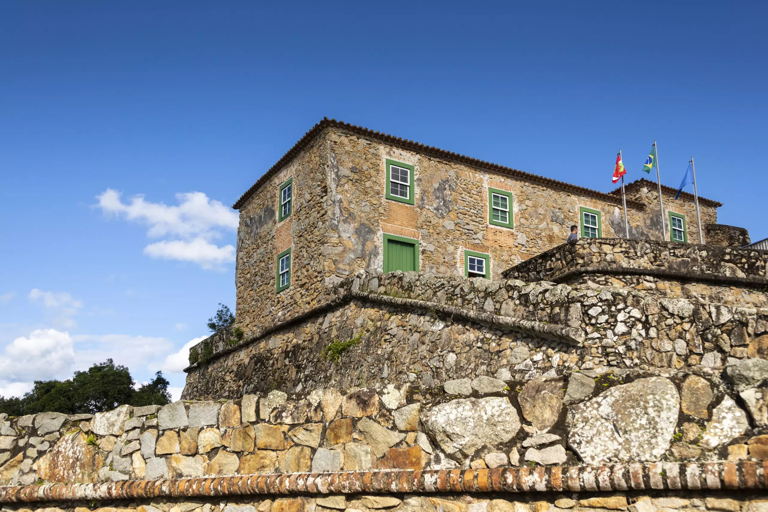 As fortalezas de Florianópolis foram construídas no período colonial | Fortaleza de São João da Ponta Grossa | Conexão123
