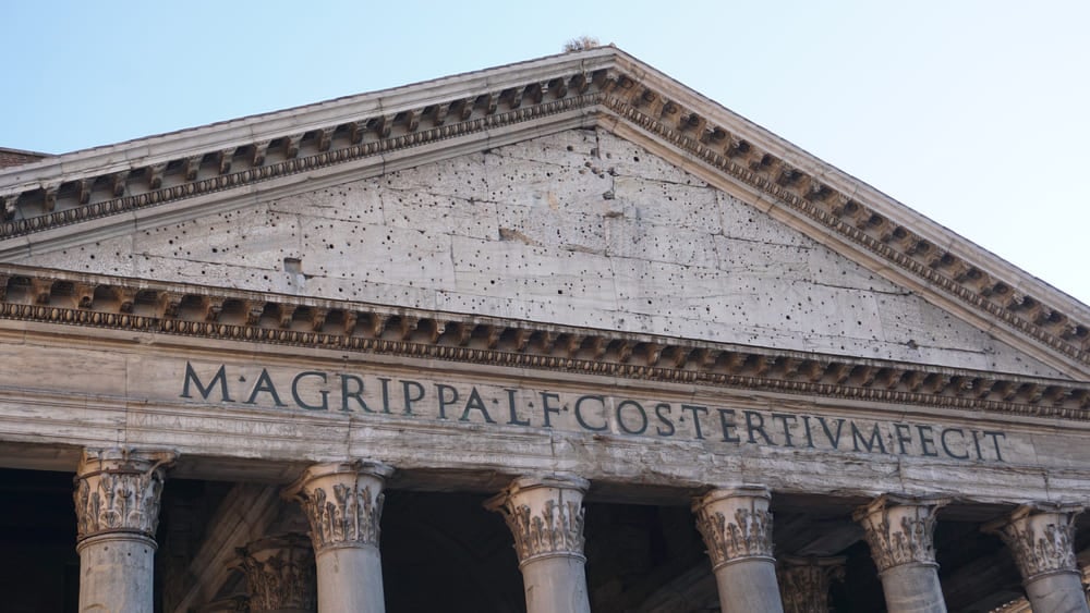 O que fazer em Roma e Vaticano: Pontos Turísticos e Passeios | Fachada do Panteão em Roma | Conexão123