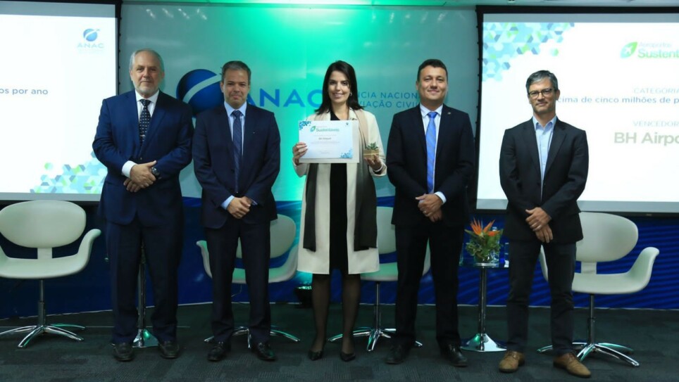 BH Airport é o mais sustentável do Brasil, afirma Anac | Premiação | Conexão123