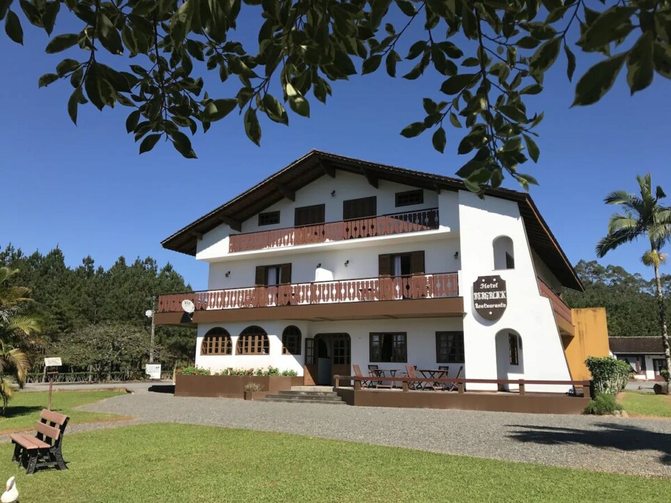 Cidades da Serra de Santa Catarina - Onde ficar em Pomerode | Hotel Bergblick | Conexão123