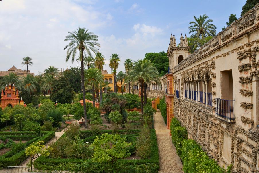 O que fazer em Sevilha | Jardins do Real Alcázar, em Sevilha | 123milhas